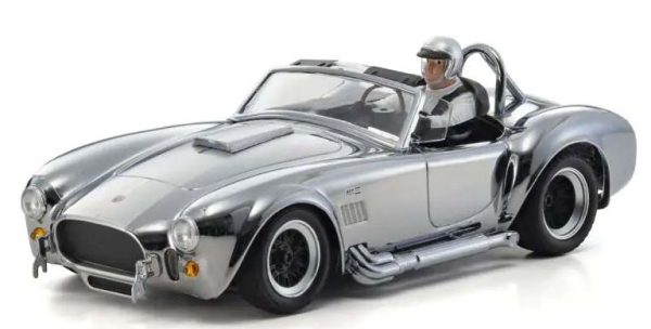 66610C Kyosho First Mini-Z 1:28 Shelby Cobra 427 S/C Chrome
